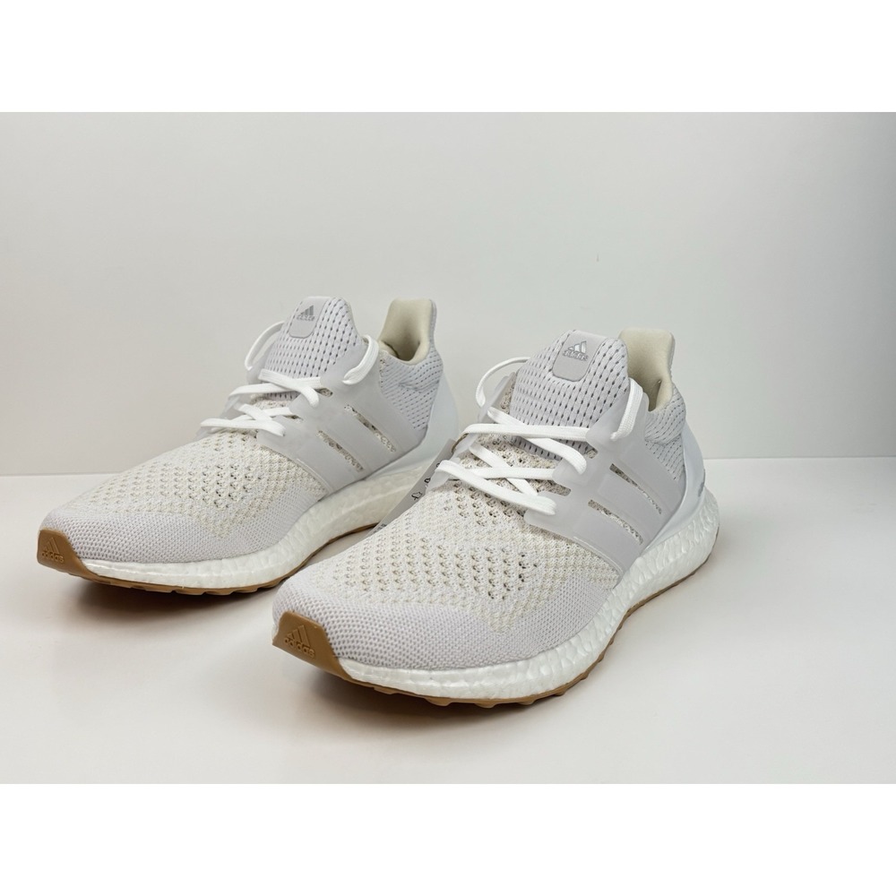 Adidas Ultraboost 1.0 W Running Shoes Women's Size 8.5 White/Brown ID9689‎ - Picture 5 of 5